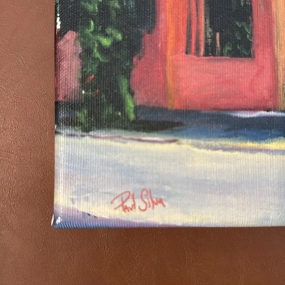 Elliott House Charleston, SC canvas painting 11”x14” by Paul Silva - Picture 3 of 3